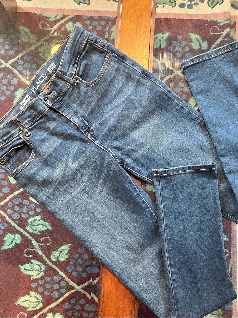PLACE Skinny Jeans Blue Waist 14